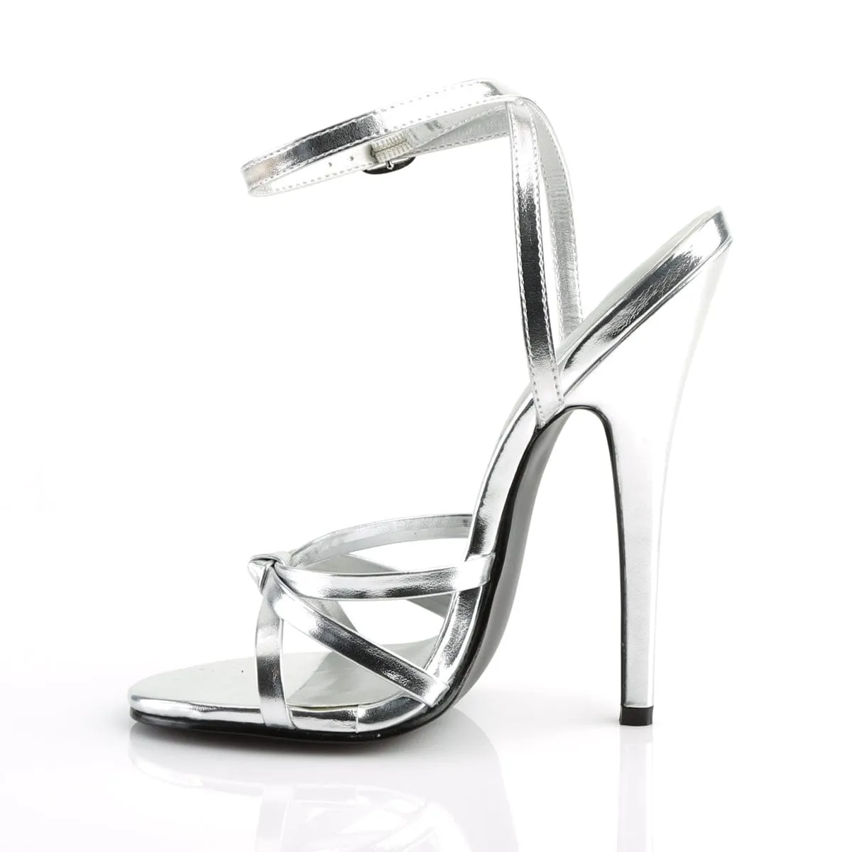 DOMINA-108 Silver Metallic Pu
