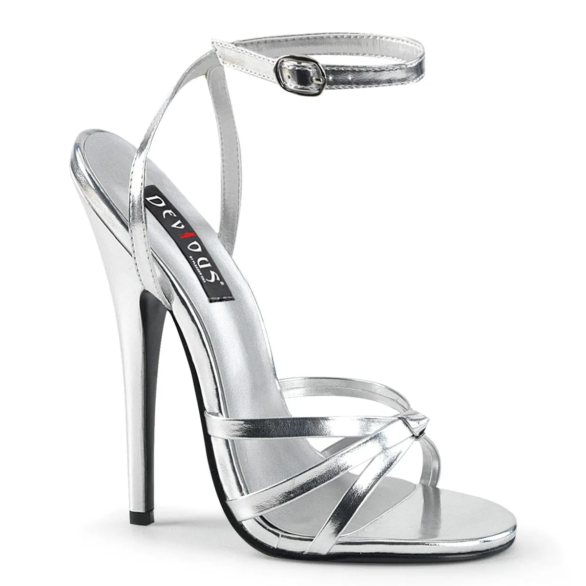 DOMINA-108 Silver Metallic Pu