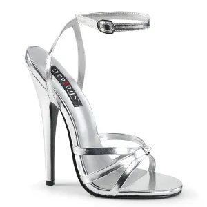DOMINA-108 Silver Metallic Pu