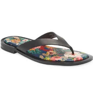 Dragona Thong Sandal In Multi