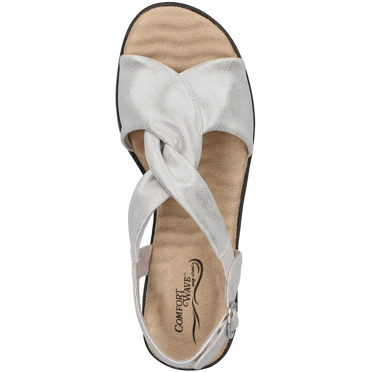 Draper Womens Slingback Adjustable Ankle Strap