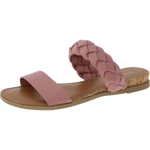 Easten Womens Cork Manmade Slide Sandals