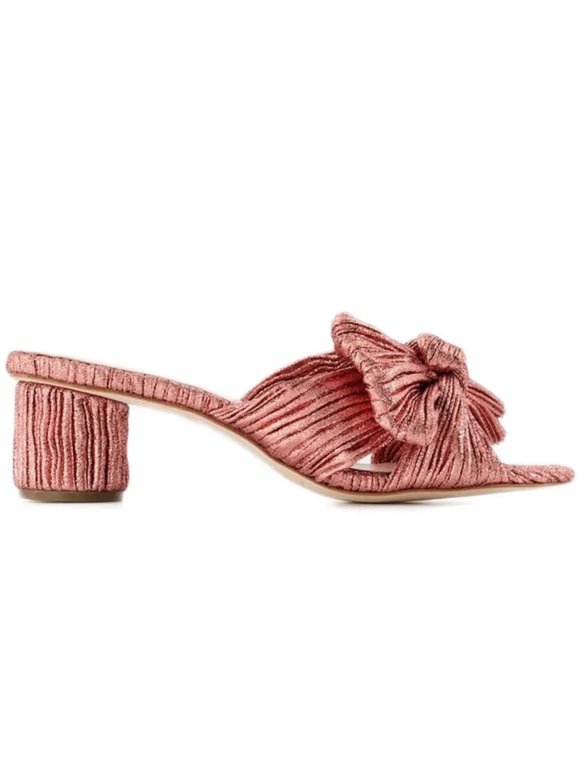 Emilia Sandals  - Pink - Leather