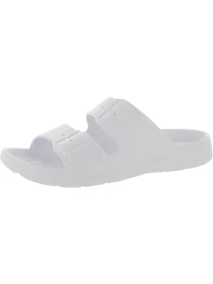 Everywhere Womens Slip On Comfort Insole Slide Sandals