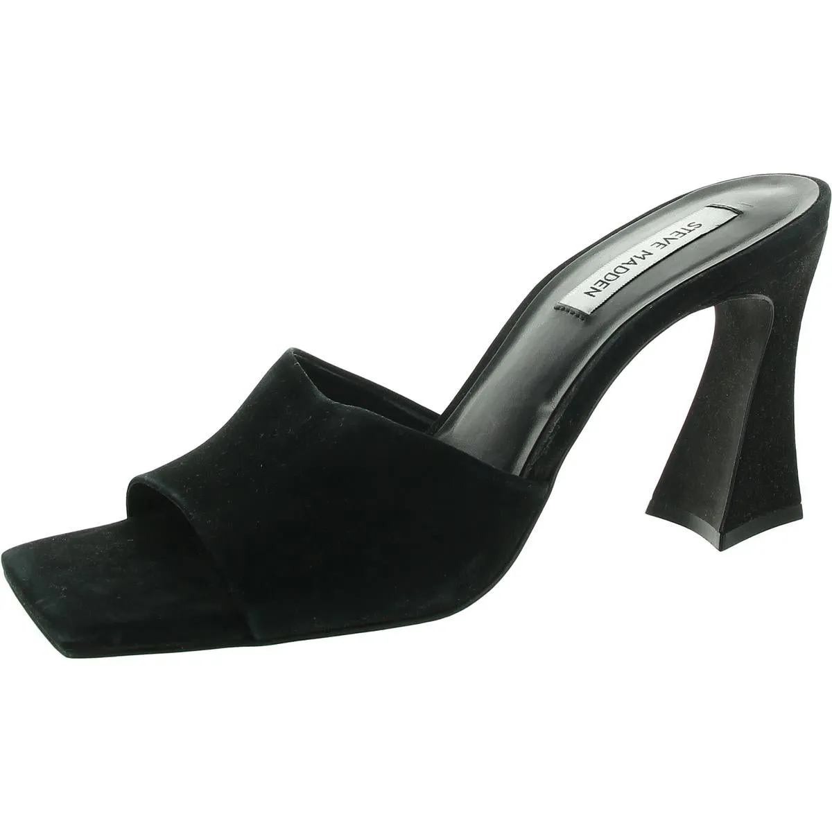 Fairfax Womens Solid Nubuck Block Heel