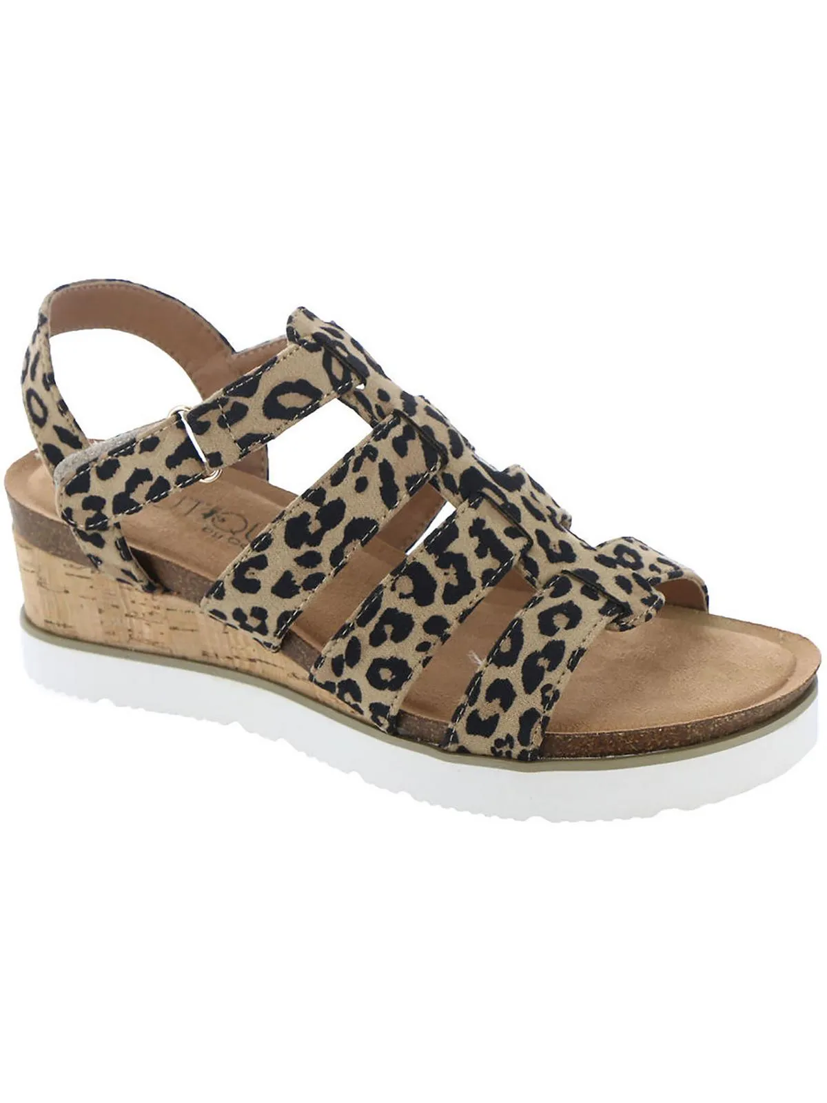 Fantasty Womens Wedge Adjustable Wedge Sandals