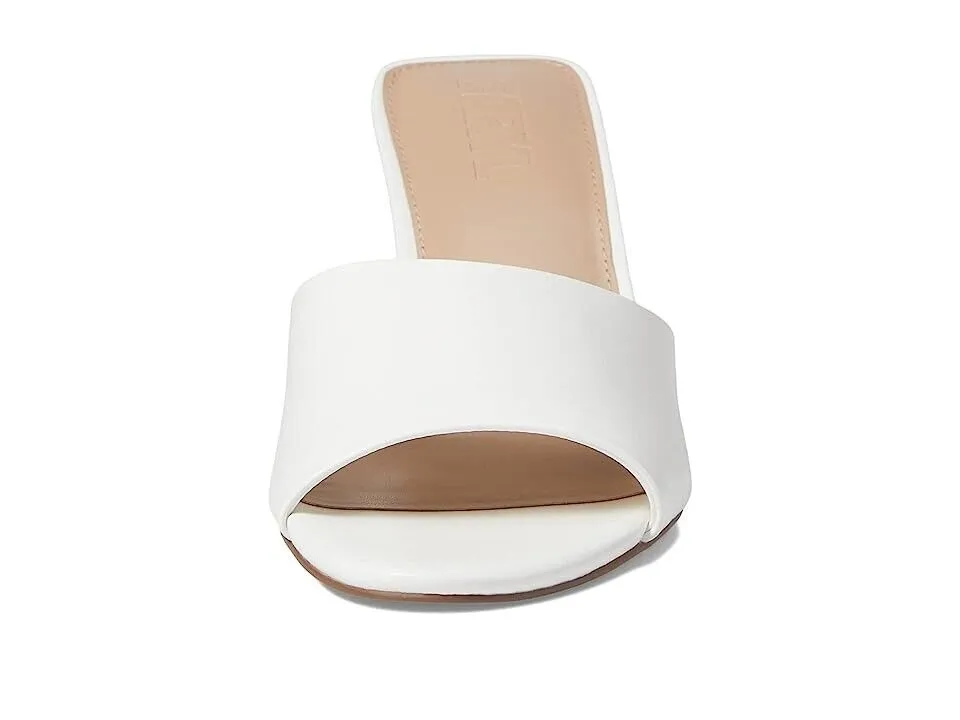 Faryl By Farylrobin Skye Sandals Women's US 12 White Slip On Wedge Heel KHD836