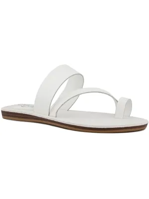 Fathom Womens Strappy Casual Slide Sandals