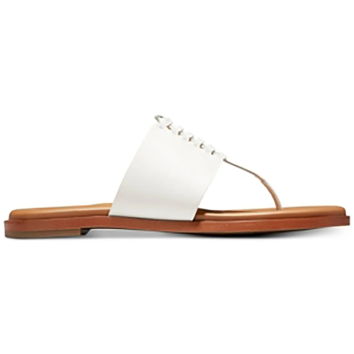 Felix  Womens Woven Manmade Thong Sandals