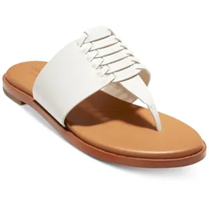 Felix  Womens Woven Manmade Thong Sandals