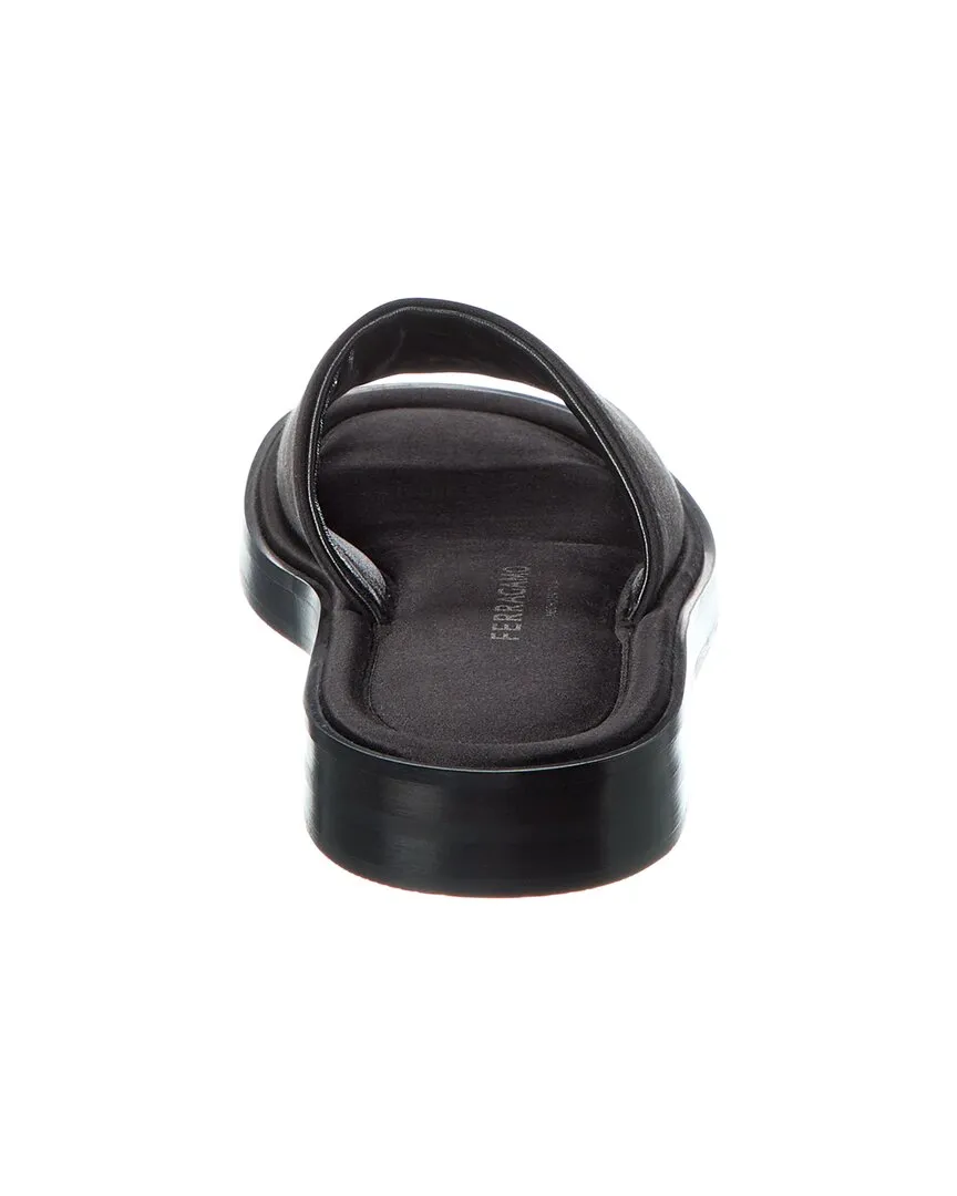 Ferragamo Giunone Satin Sandal
