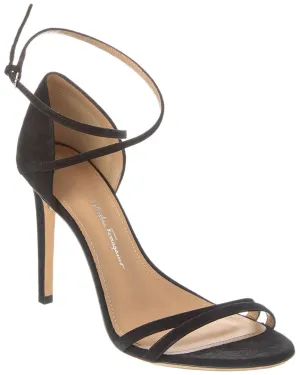 Ferragamo Ines XS Suede Sandal