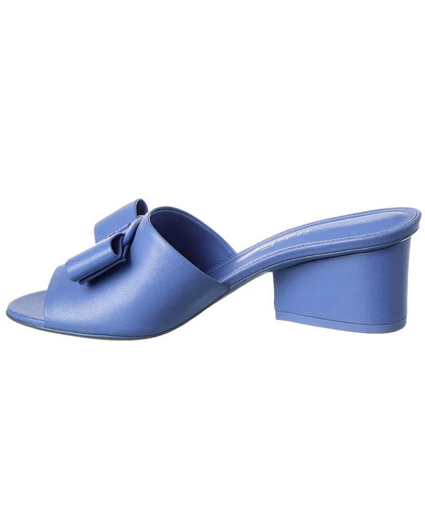 Ferragamo Valery Leather Sandal