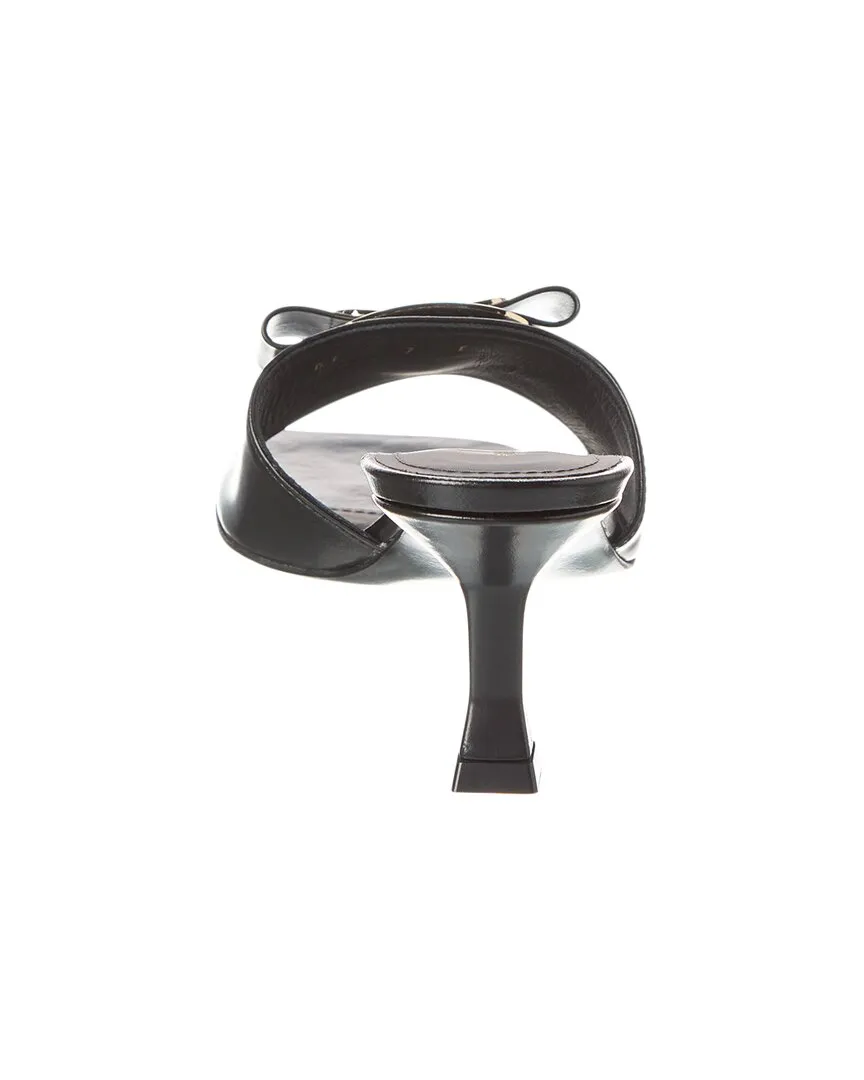 Ferragamo Zelie Leather Sandal