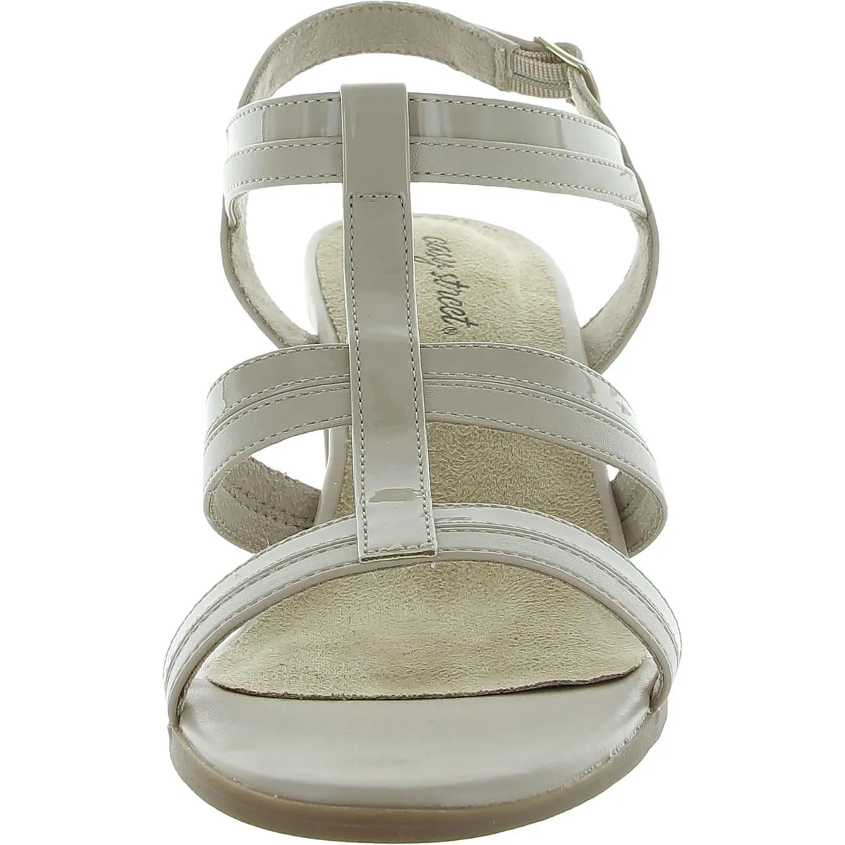Fiesta Womens Patent Caged Slingback Sandals