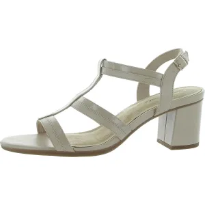 Fiesta Womens Patent Caged Slingback Sandals