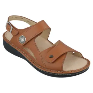 Finn Comfort Barbuda Saddle Palio Leather Sandal (Womens)