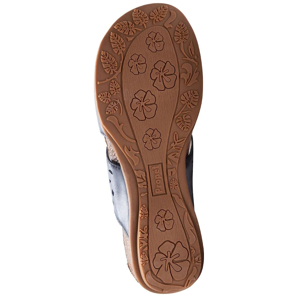 Fionna Womens Leather Footbed Sandals