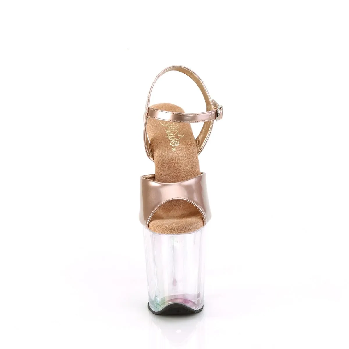 FLAMINGO-809HT Rose Gold Hologram Patent/ Hologram Tinted