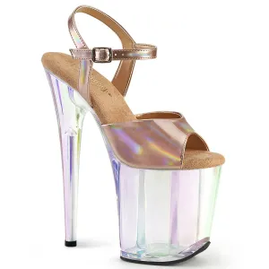 FLAMINGO-809HT Rose Gold Hologram Patent/ Hologram Tinted