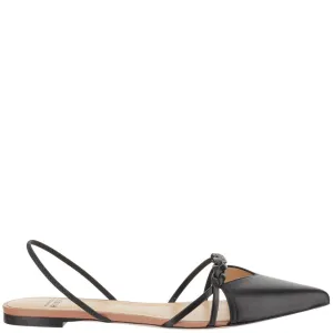 Flat Leather Pumps