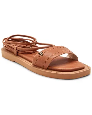 Frye Faye Ankle Tie Leather Sandal