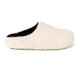 FURRY10 - BEIGE CALFSKIN HAIR SANDALS