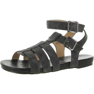 Fylo Womens Faux Leather Strappy Gladiator Sandals