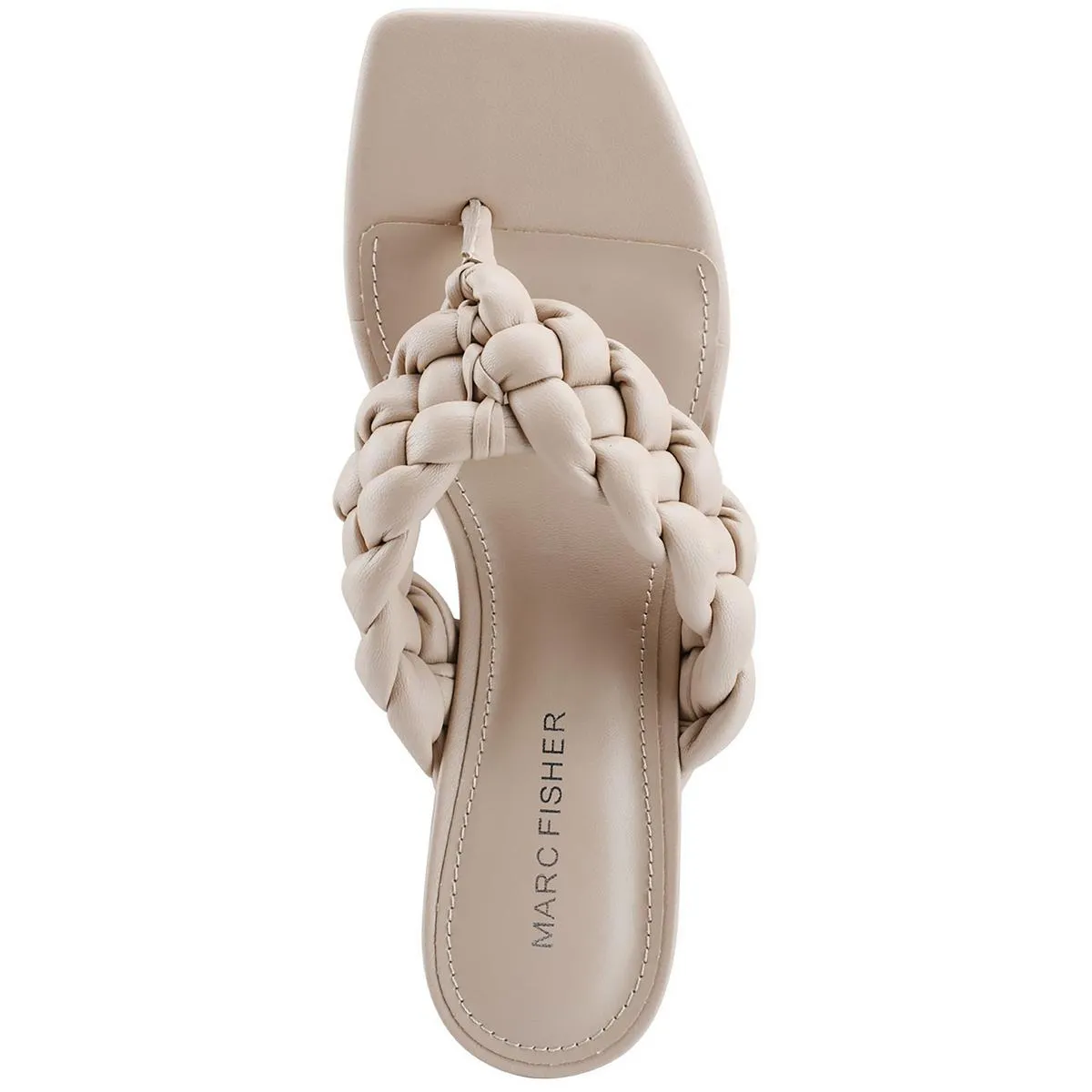 Galynite Womens Faux Leather Slip-On Block Heel