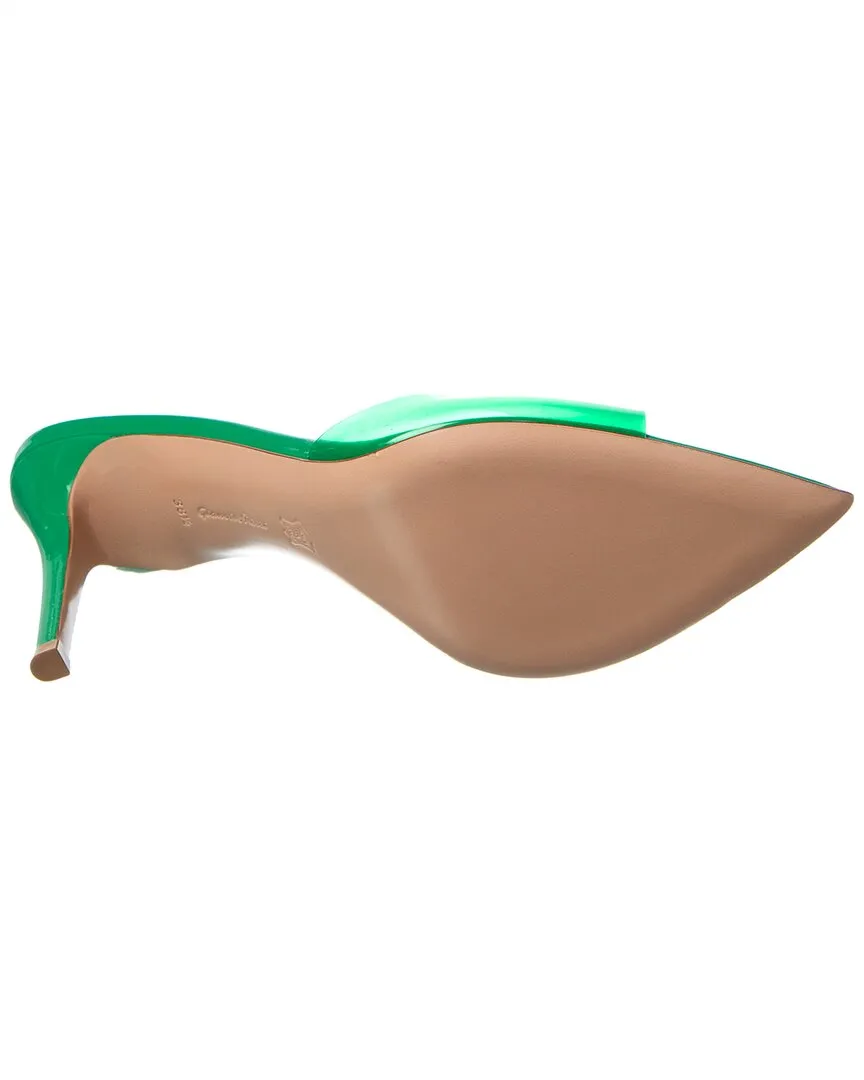Gianvito Rossi Elle Leather & Vinyl Sandal