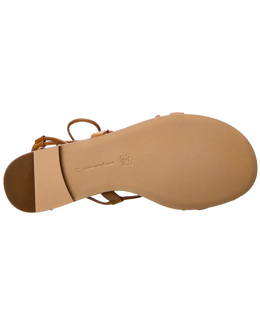 Gianvito Rossi Giza Leather Sandal