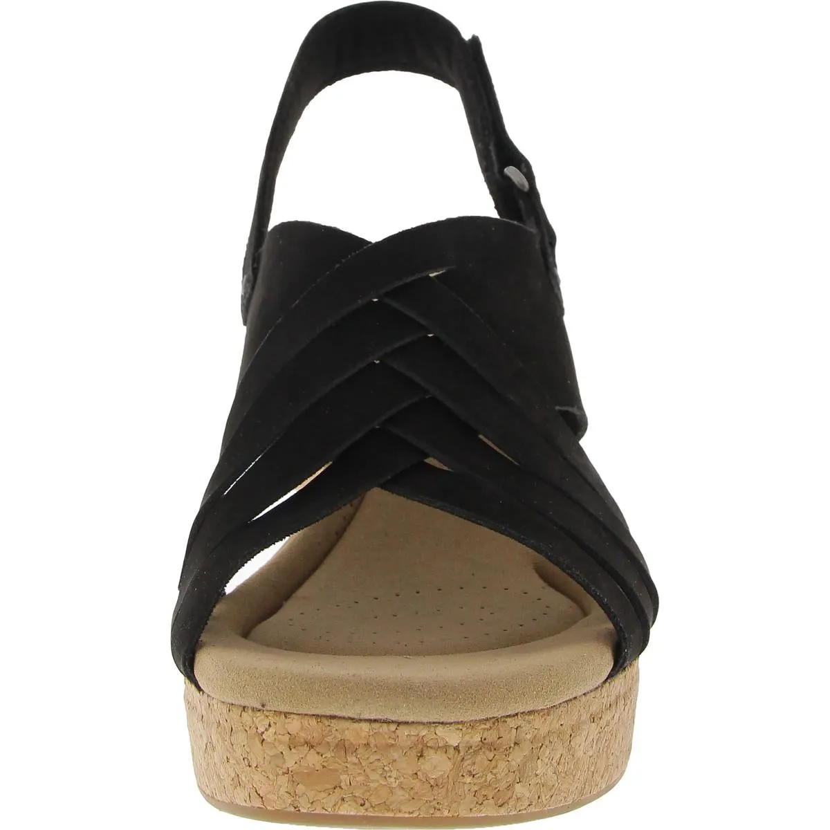Giselle Ivy Womens Open Toe Platform Slingback Sandals