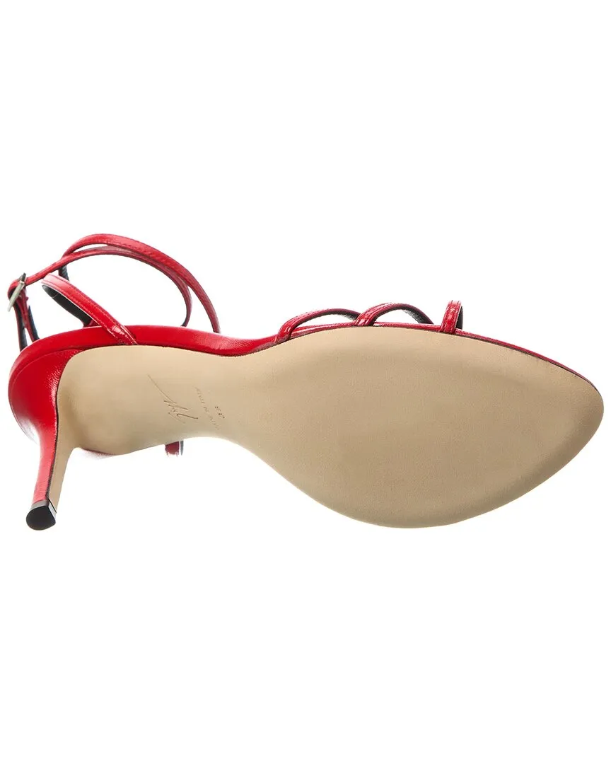 Giuseppe Zanotti Clandestino 90 Leather Sandal
