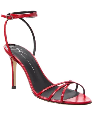Giuseppe Zanotti Clandestino 90 Leather Sandal