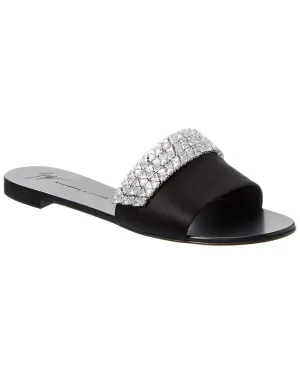 Giuseppe Zanotti Roll Satin Sandal