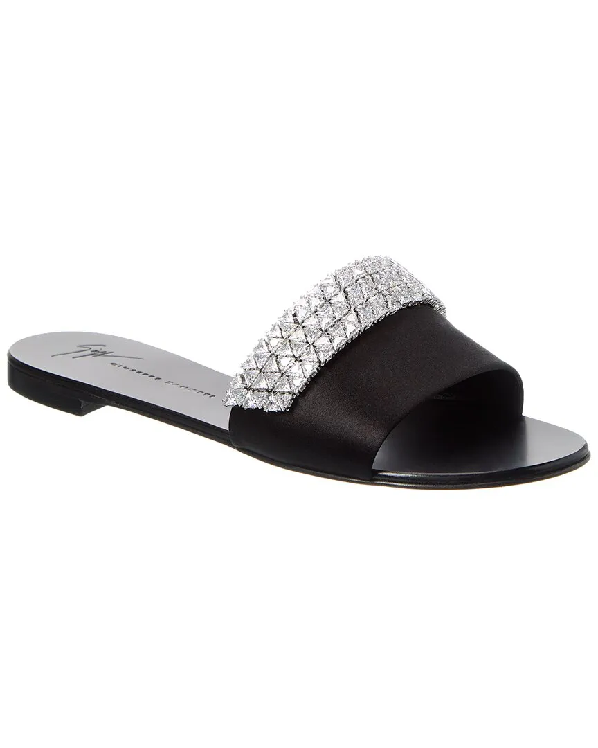 Giuseppe Zanotti Roll Satin Sandal