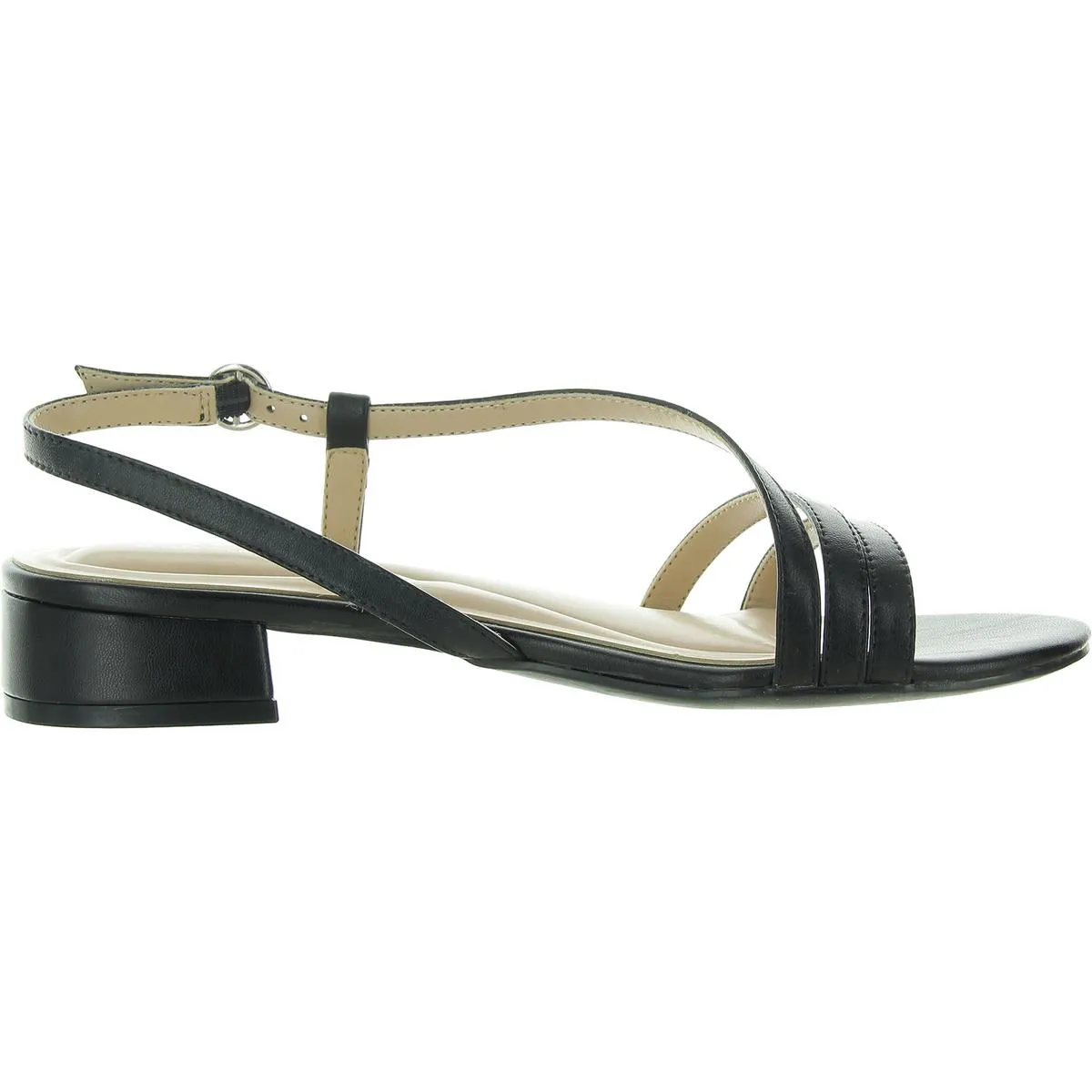 Glenni Womens Strappy Manmade Slingback Sandals