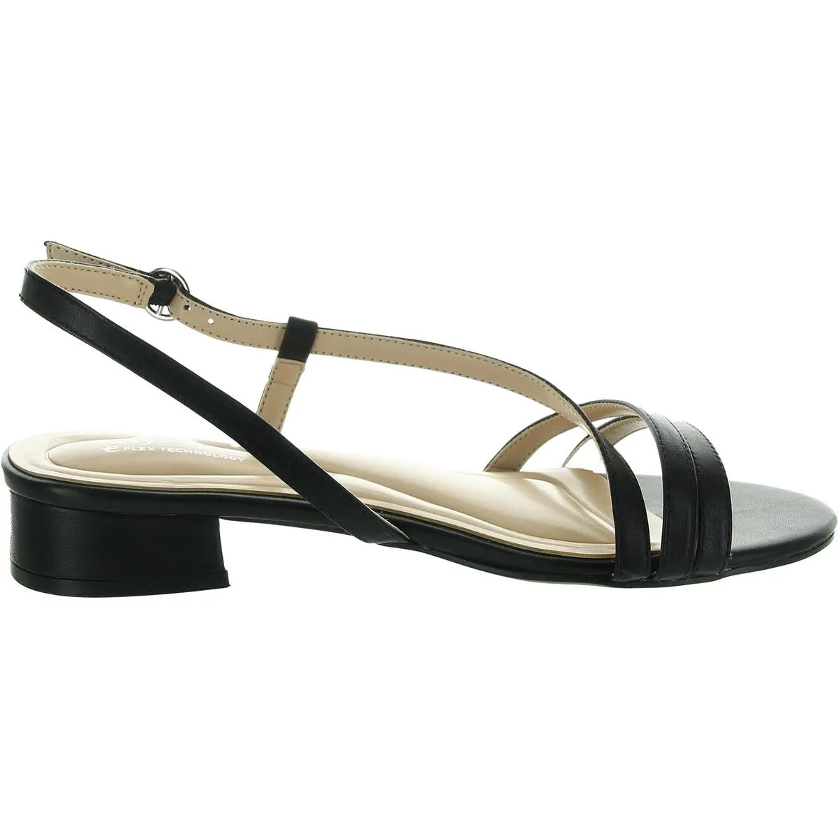 Glenni Womens Strappy Manmade Slingback Sandals