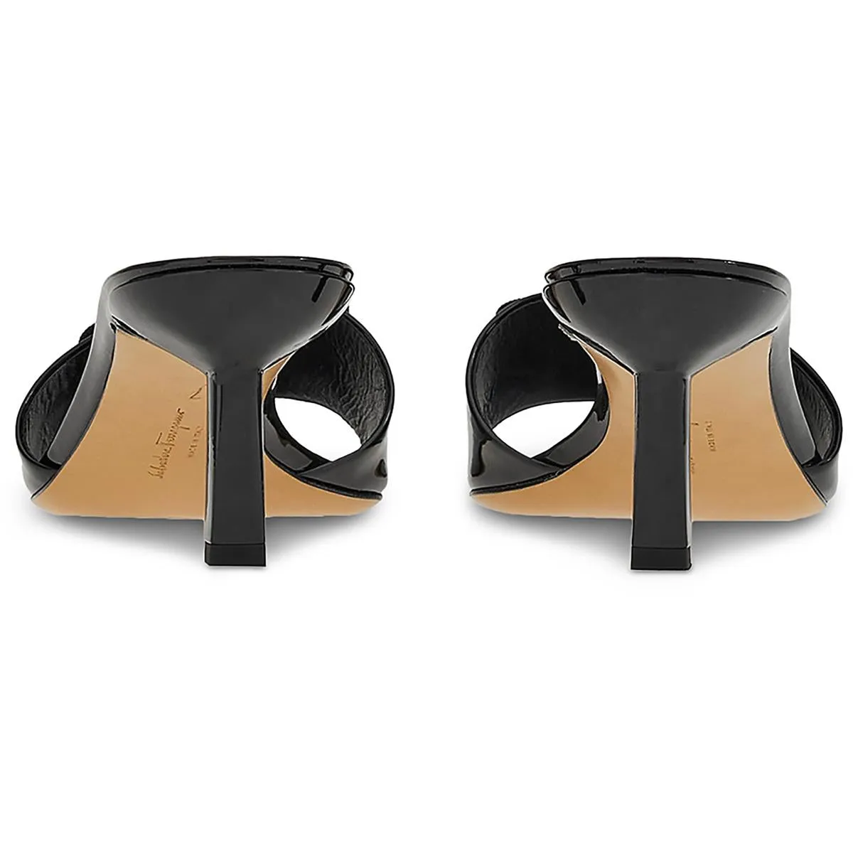 Glo 55 Womens Patent Embellished Heels