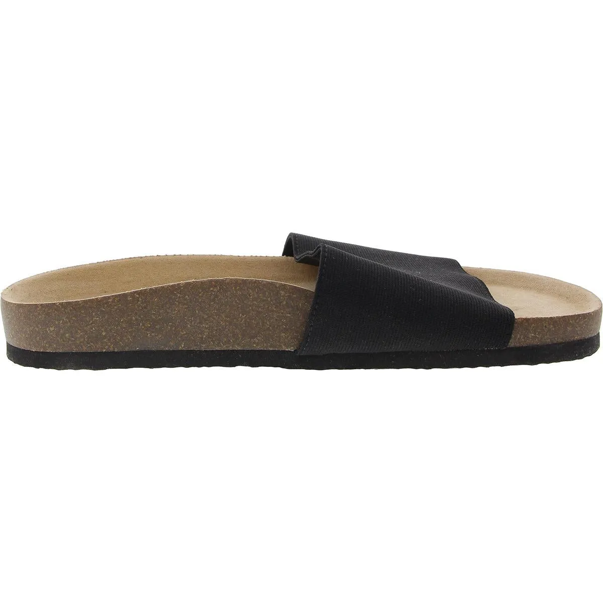 Gravity Womens Stretch Knit Slide Sandals