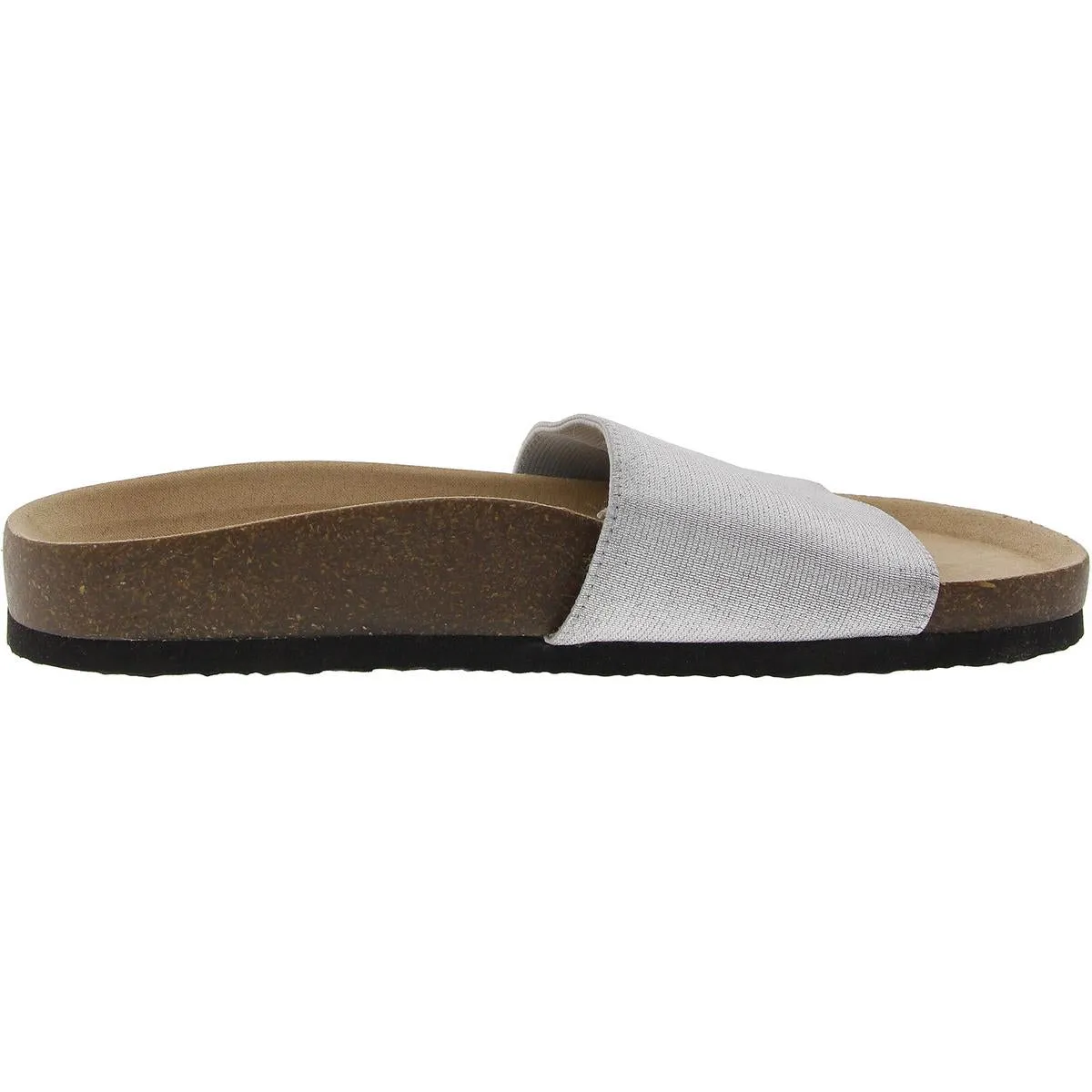 Gravity Womens Stretch Knit Slide Sandals