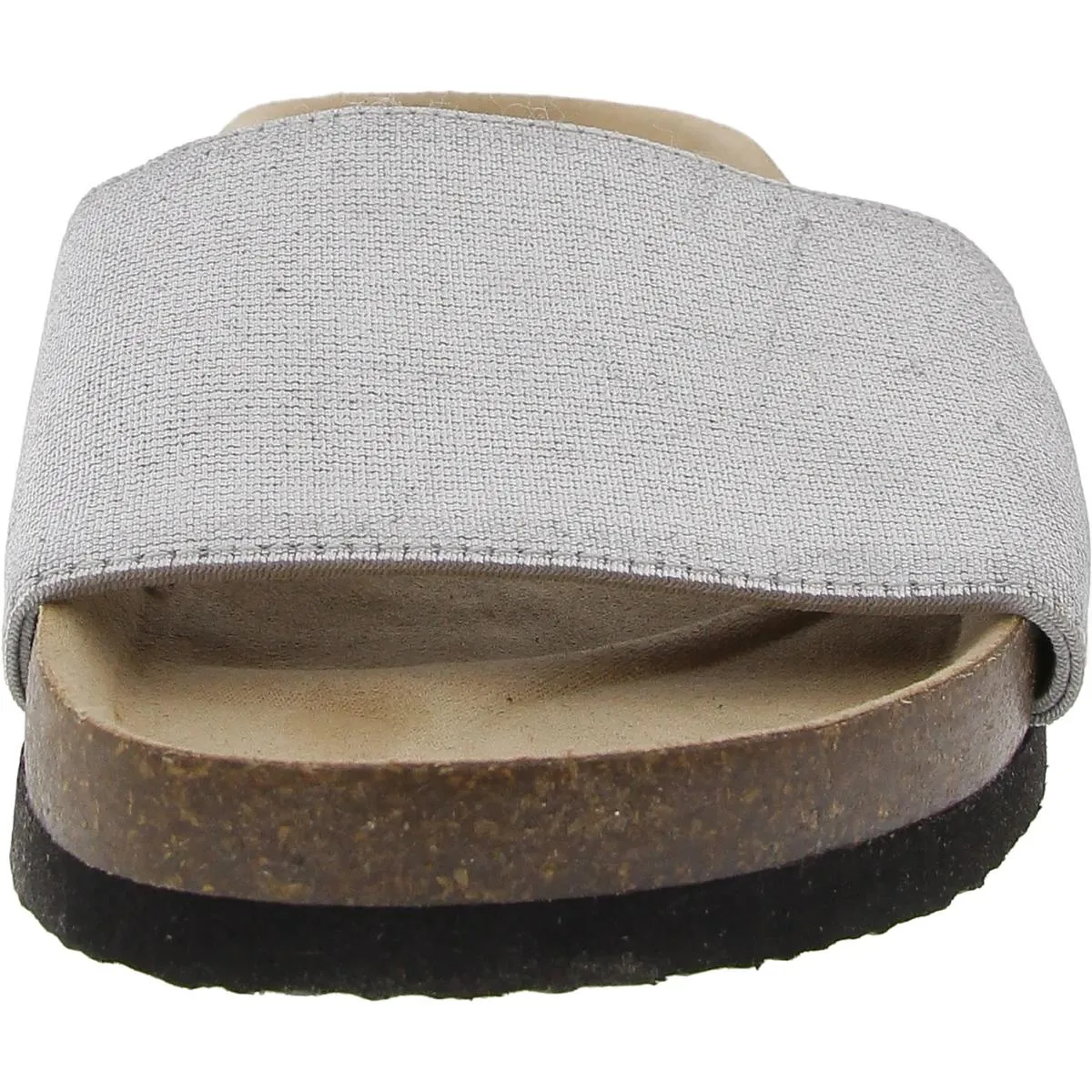 Gravity Womens Stretch Knit Slide Sandals