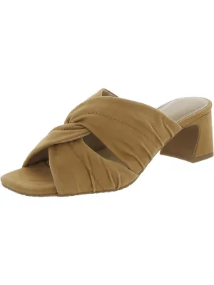 Griseld Womens Suede Mule Heels