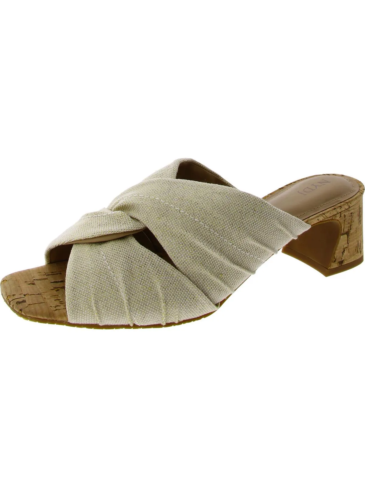 Griseld Womens Suede Mule Heels