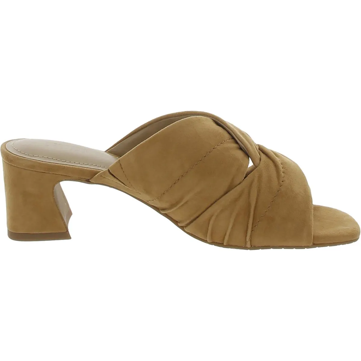 Griseld Womens Suede Mule Heels