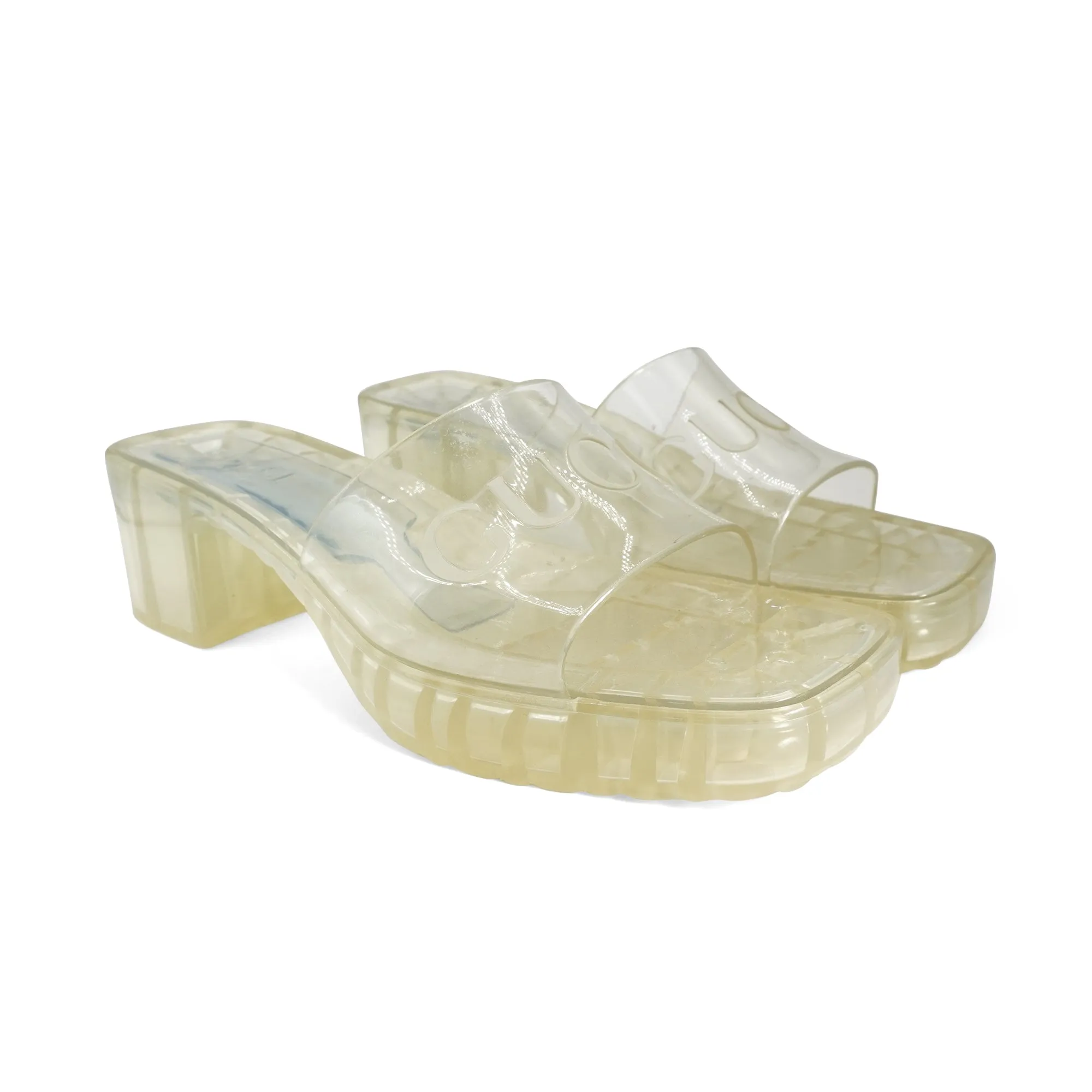 Gucci Rubber Sandals - Women's 38