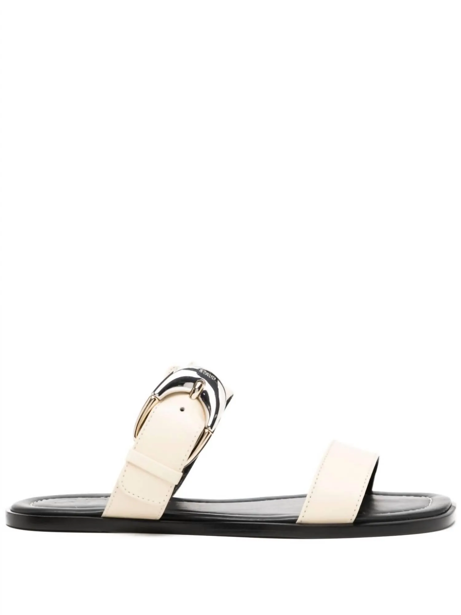 Harlow Flat Sandal In Cream