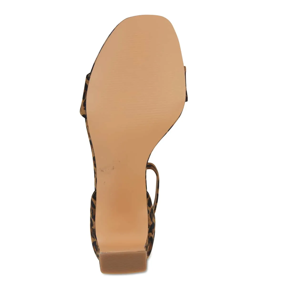 Harper Heel in Animal Fabric
