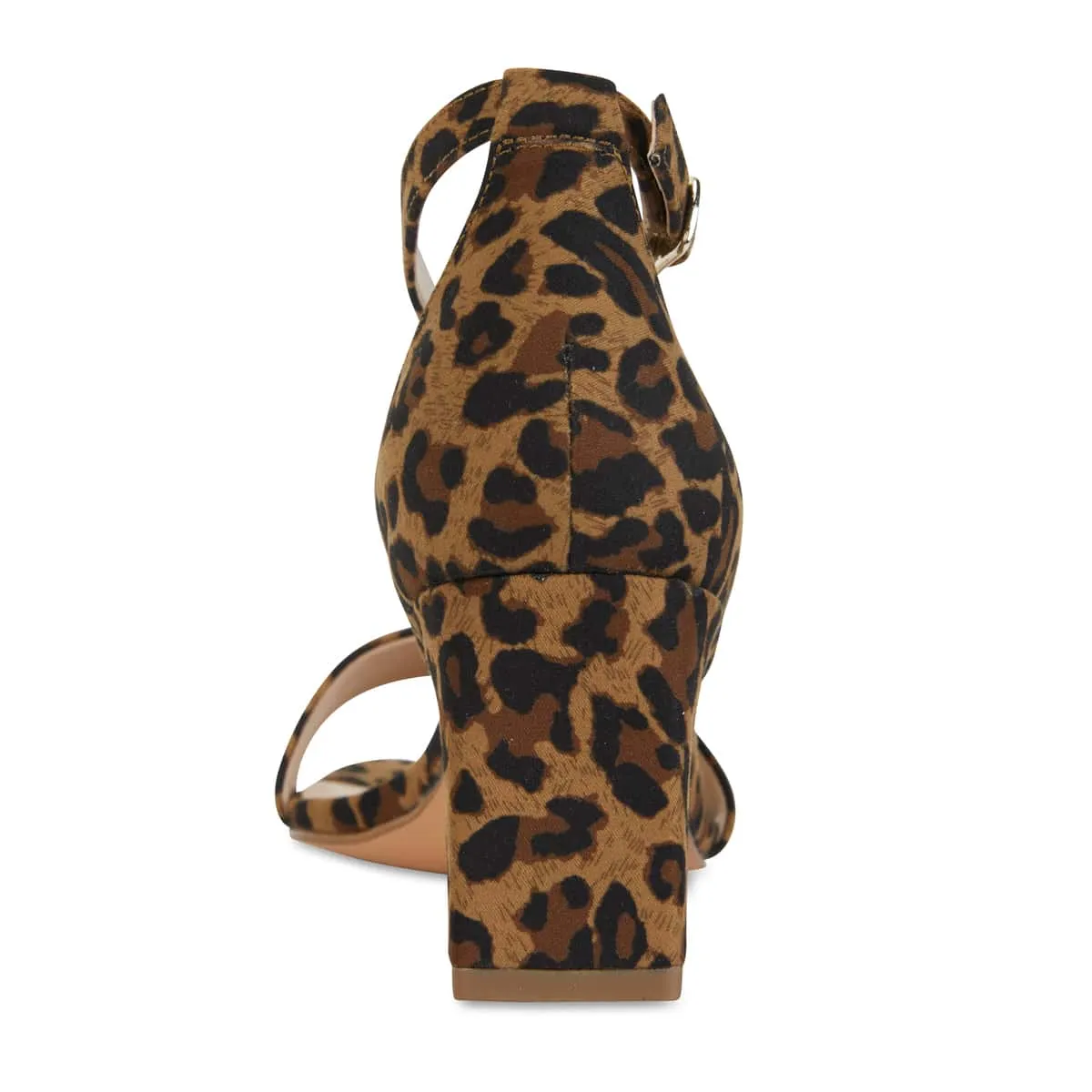 Harper Heel in Animal Fabric