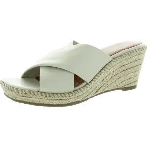 Hastlings Womens Criss-Cross Suede Wedge Sandals
